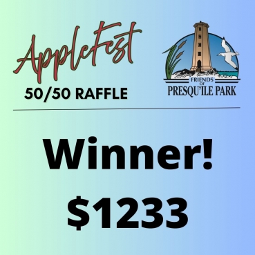 Appefest 50/50 Draw Winner